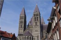 Notre-Dame Cathedral in Tournai by Thibault Magnien
