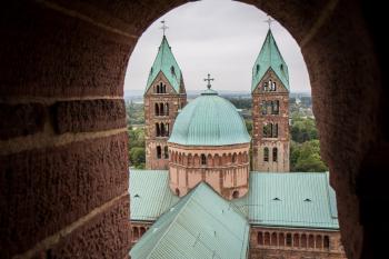 Speyer Cathedral by Michael Turtle