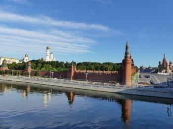 Kremlin and Red Square by Clyde