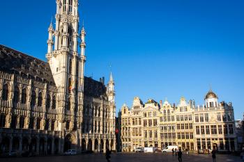 Grand Place, Brussels by Michael Turtle