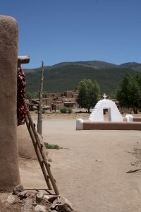 Taos Pueblo by Jakob Frenzel